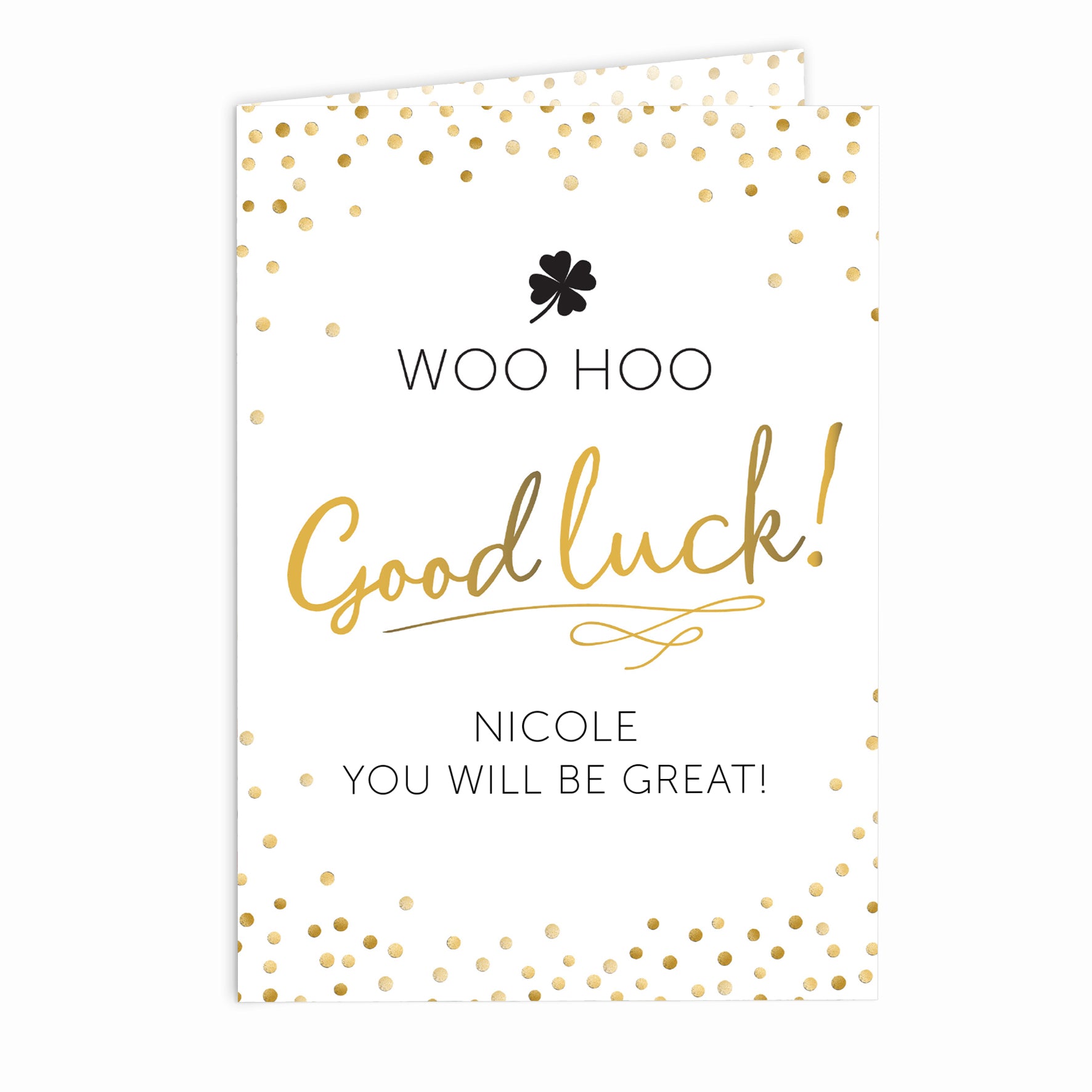 Good Luck Card