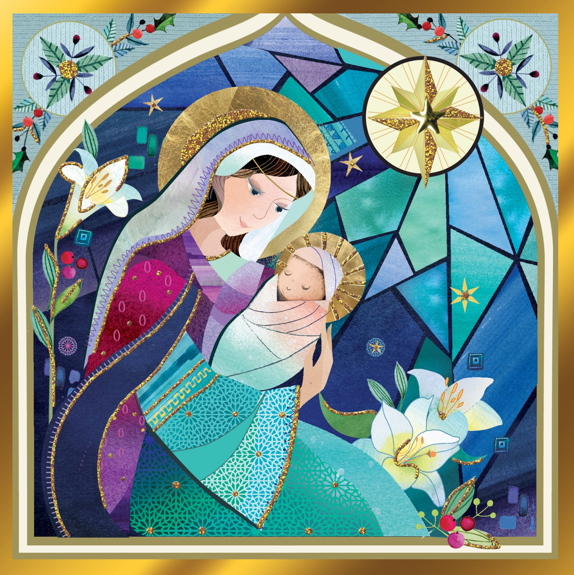 mary-child-luxury-hand-finished-christmas-greeting-card-love-kate-s