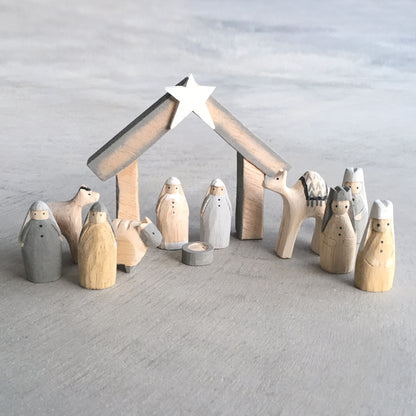 East Of India Little Boxed Christmas Nativity Set