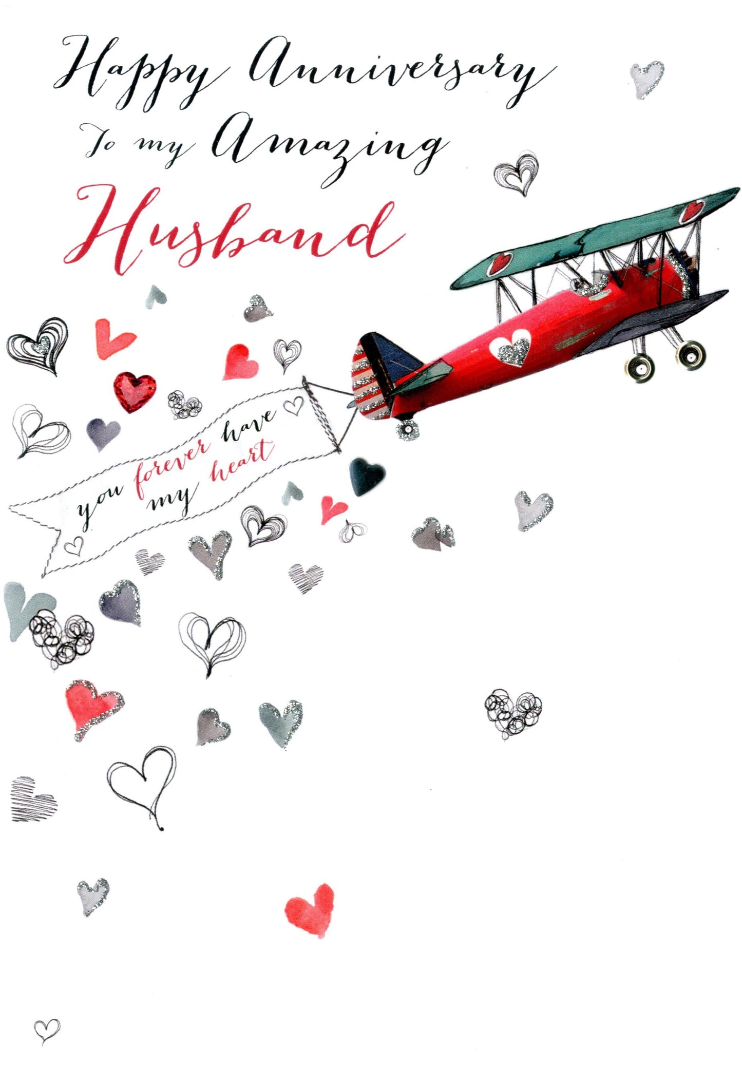 Husband Happy Anniversary Greeting Card