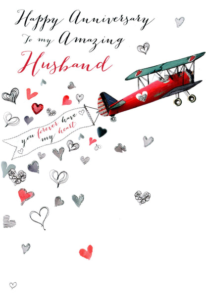 Husband Happy Anniversary Greeting Card