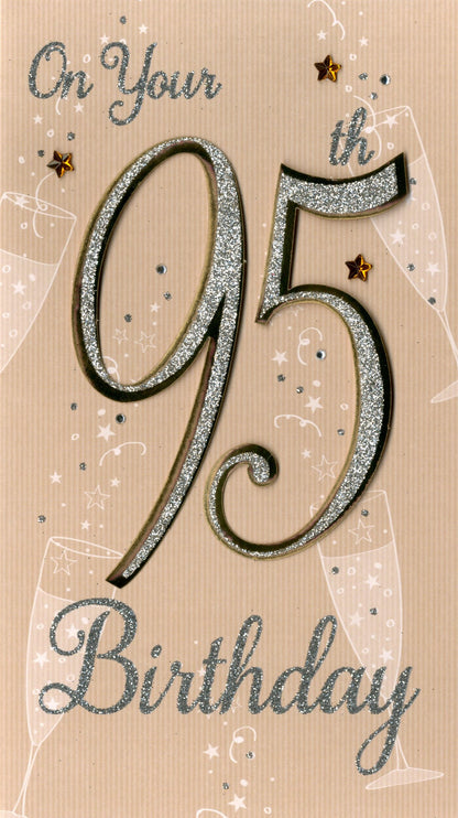 Happy 95th Birthday Greeting Card