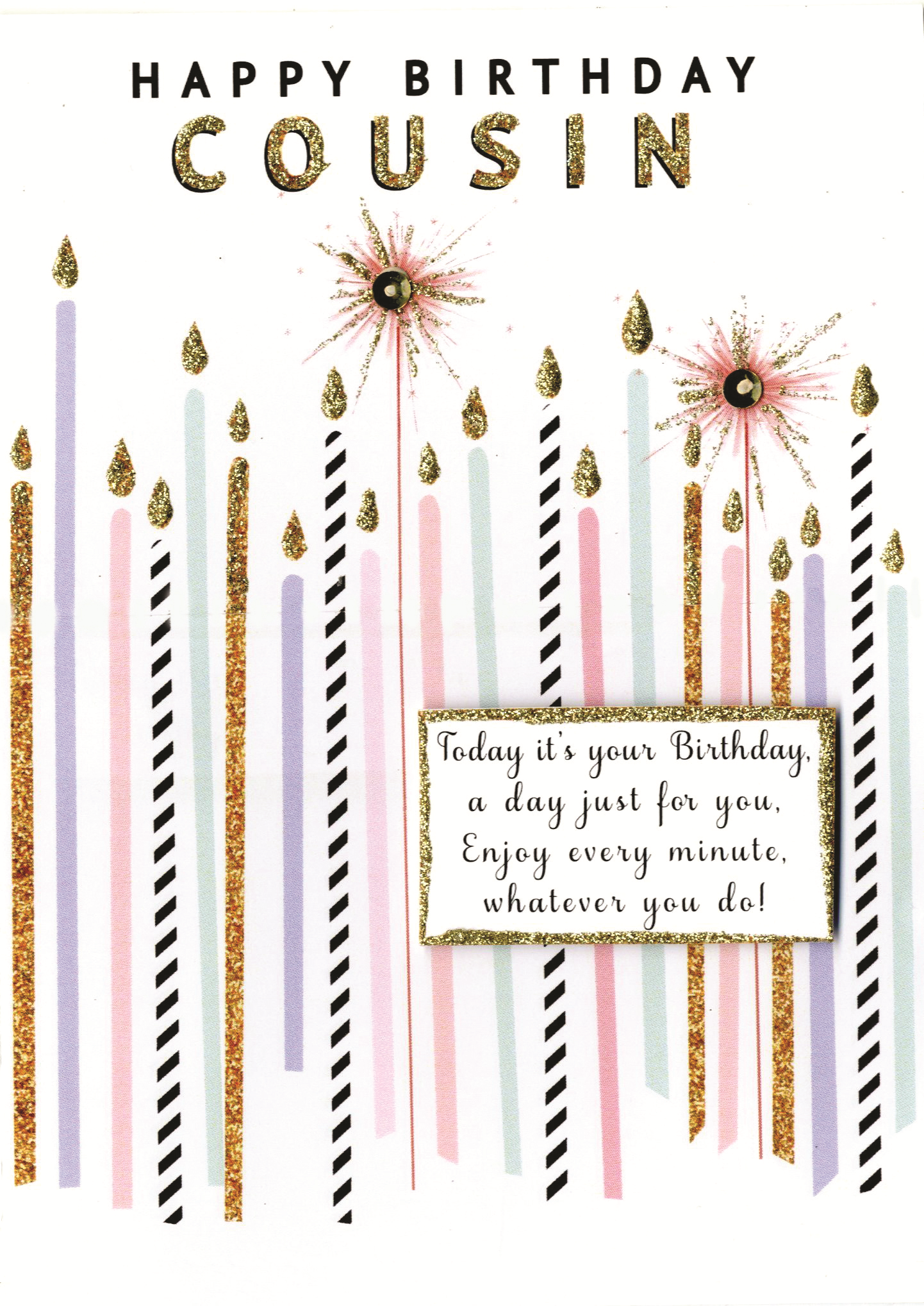 Happy Birthday Cousin Greeting Card