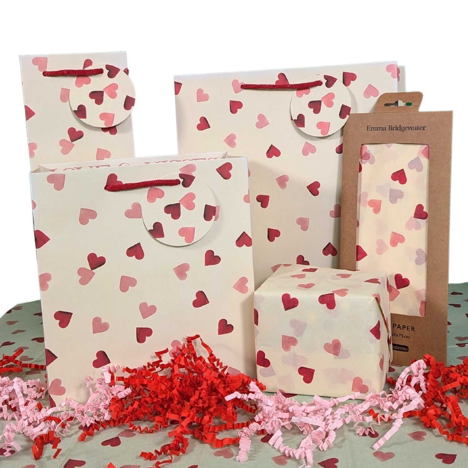 Large pink gift bags online
