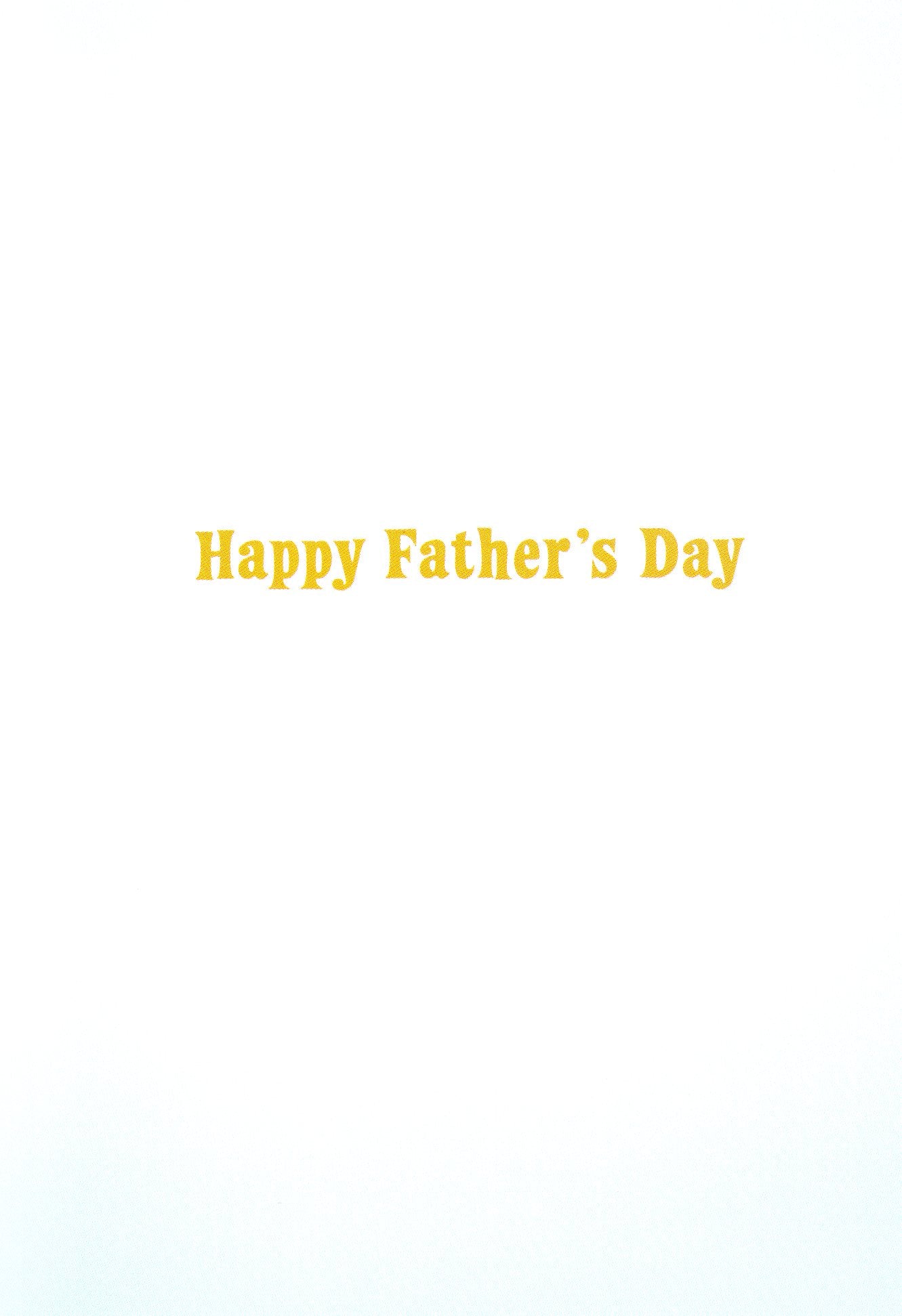 Avanti Bottoms Up Funny Father's Day Greeting Card