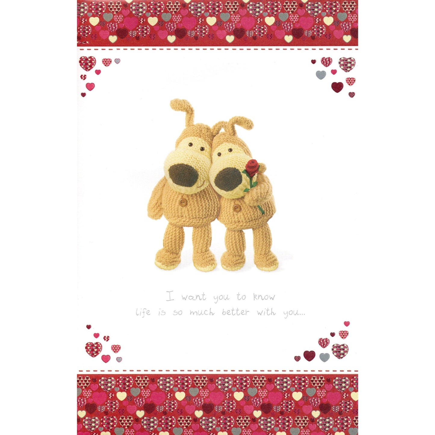 Boofle Lovely Girlfriend Valentine's Day Card