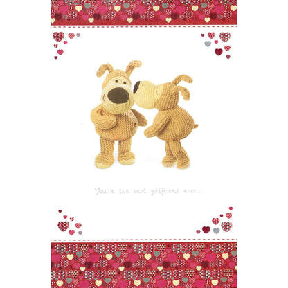 Boofle Lovely Girlfriend Valentine's Day Card