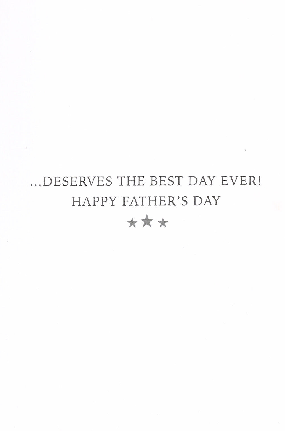 Best Dad In The World Father's Day Card