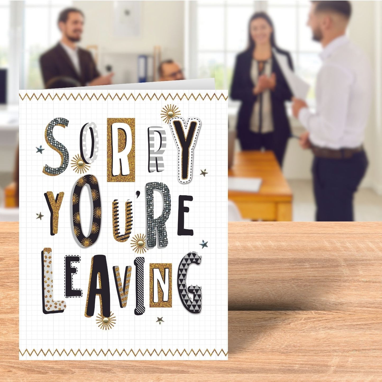 Sorry You're Leaving For Him Gigantic Greeting Card  A4 Sized Cards