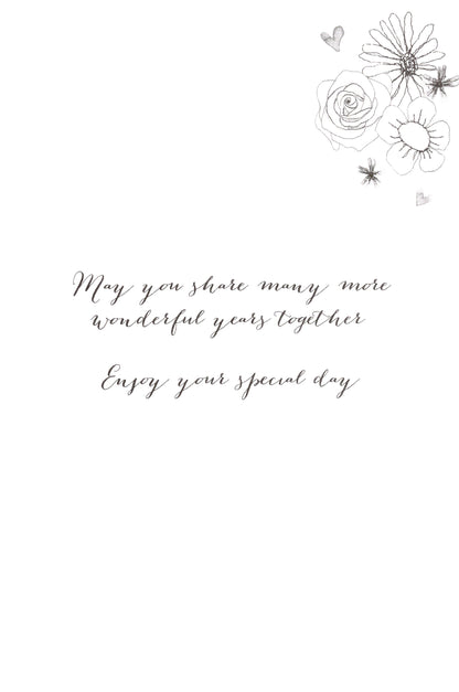 Wishing You Both Happy Anniversary Greeting Card