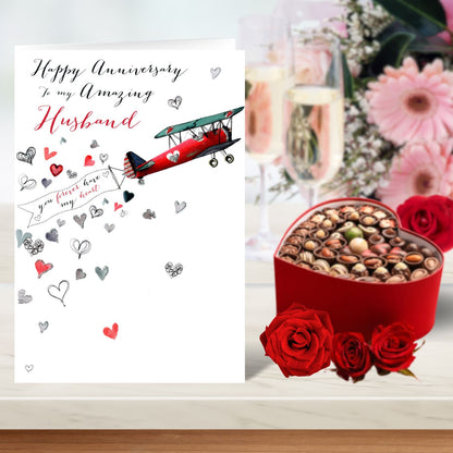 Husband Happy Anniversary Greeting Card