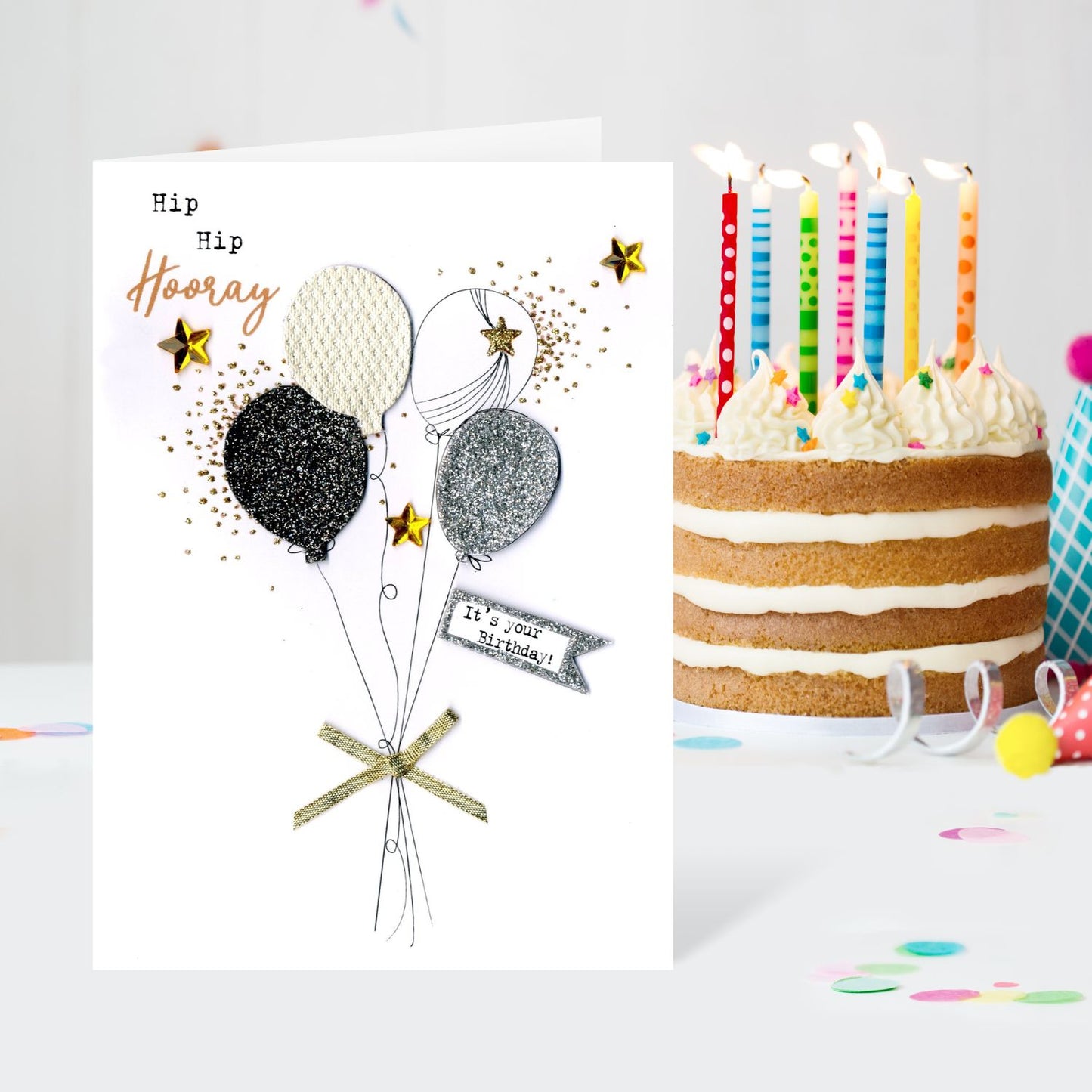 Hip Hip Hooray It's Your Birthday Irresistible Greeting Card