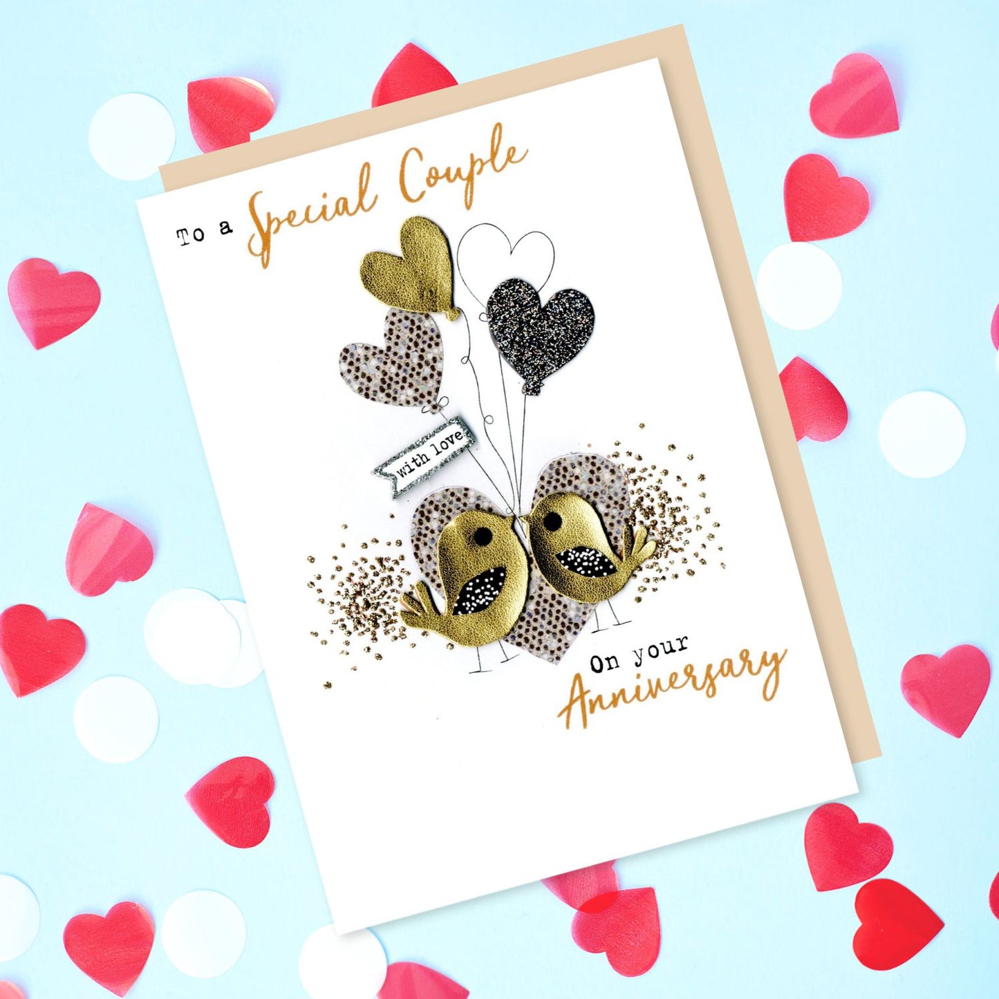 On Your Anniversary With Love Irresistible Greeting Card