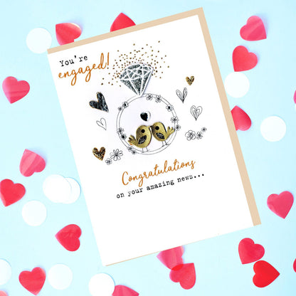 You're Engaged Engagement Irresistible Greeting Card