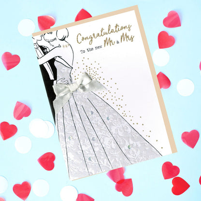 Congratulations To the New Mr & Mrs Irresistible Greeting Card