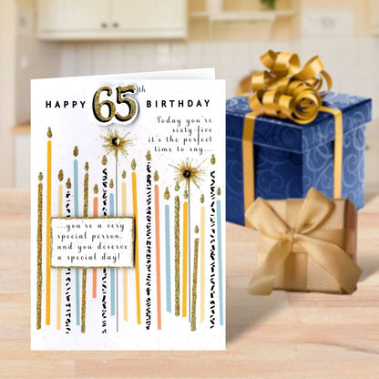 Happy 65th Birthday Greeting Card