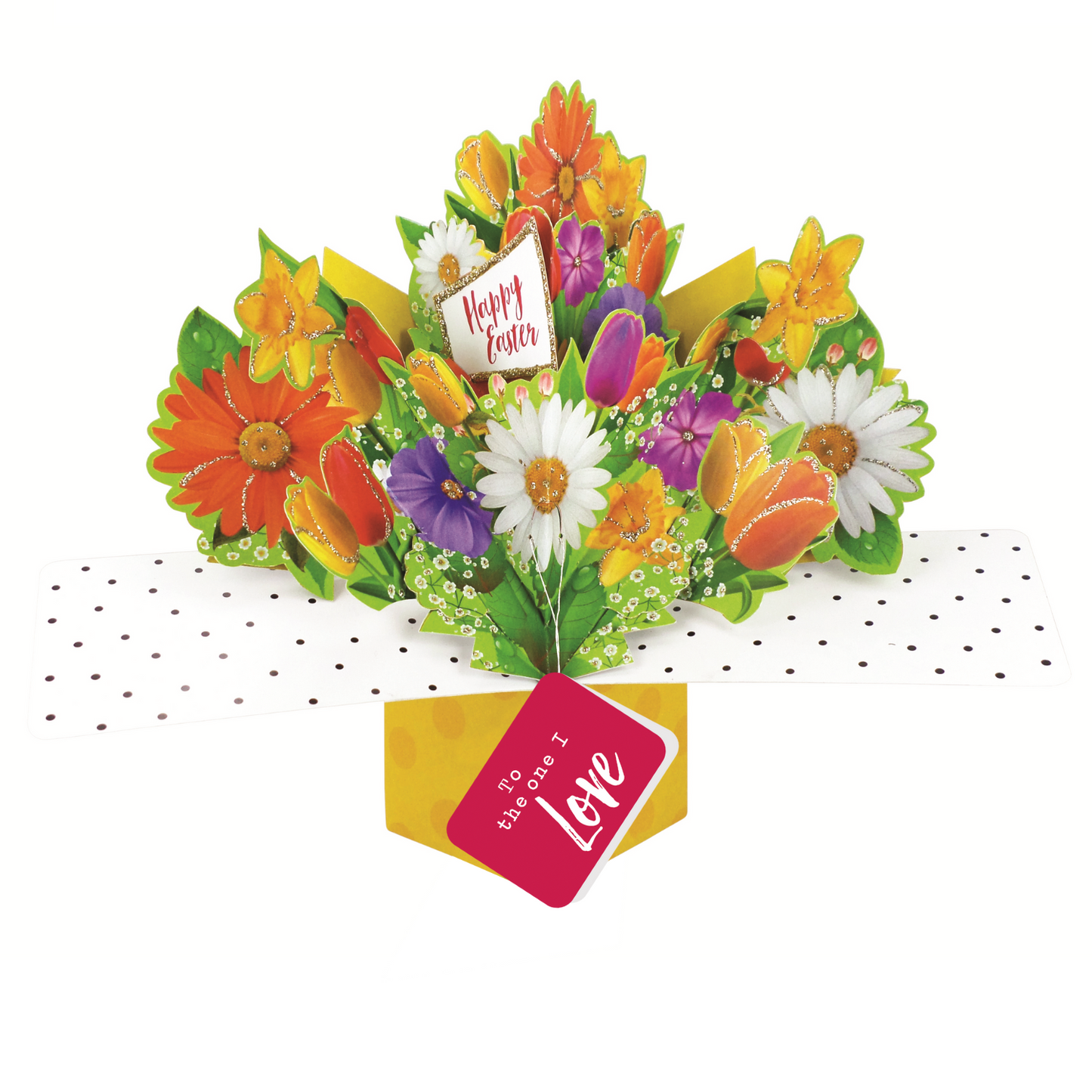 Happy Easter Pop Up Flowers Card Choice Of Cards