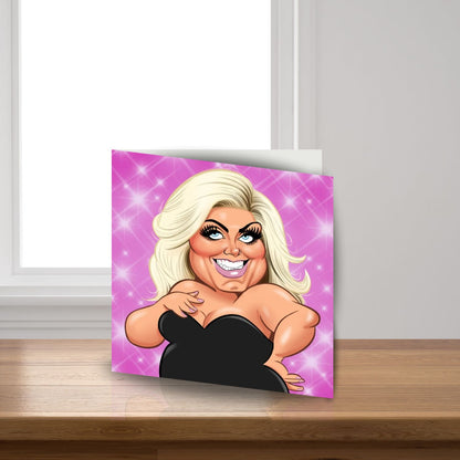 Gemma Collins Birthday Greeting Sound Card Blank Inside