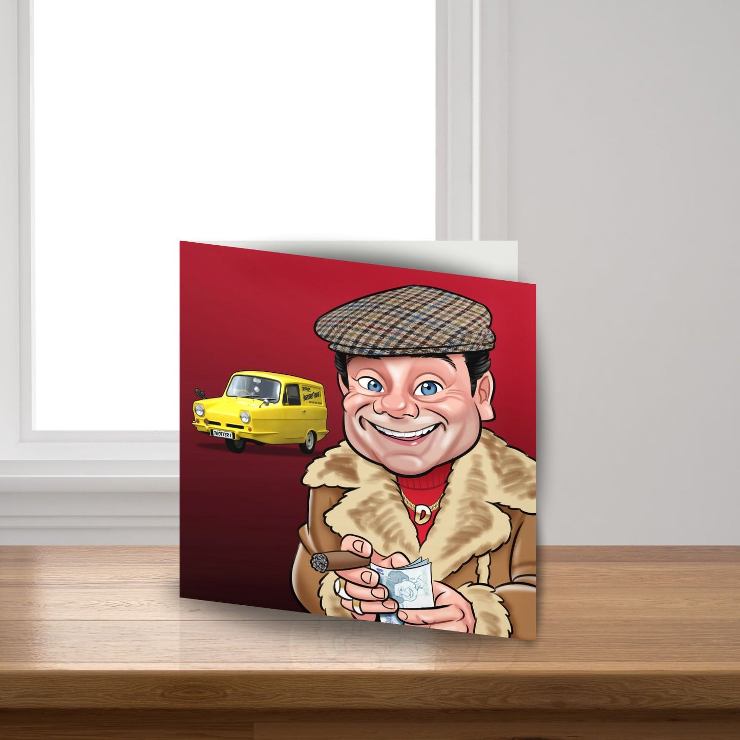 Del Boy Birthday Greeting Sound Card Blank Inside