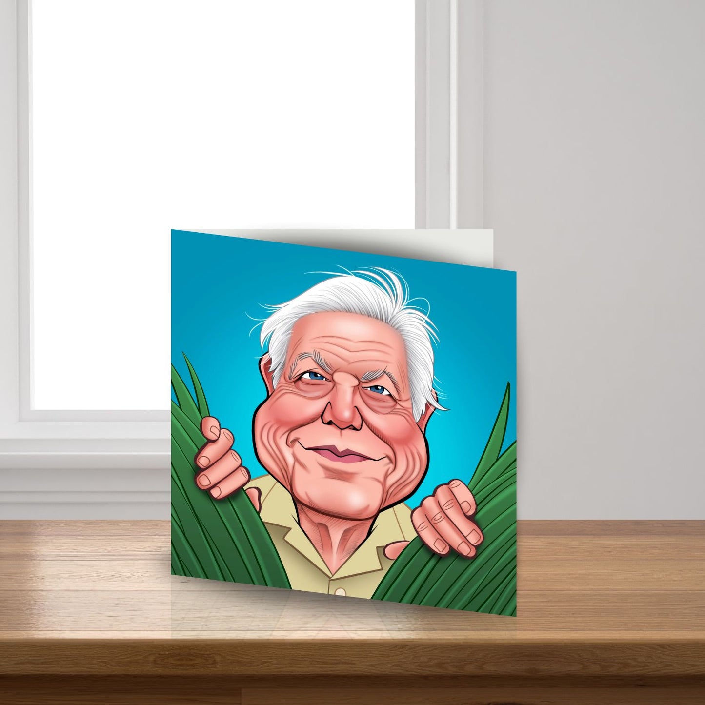 David Attenborough Birthday Greeting Sound Card Blank Inside