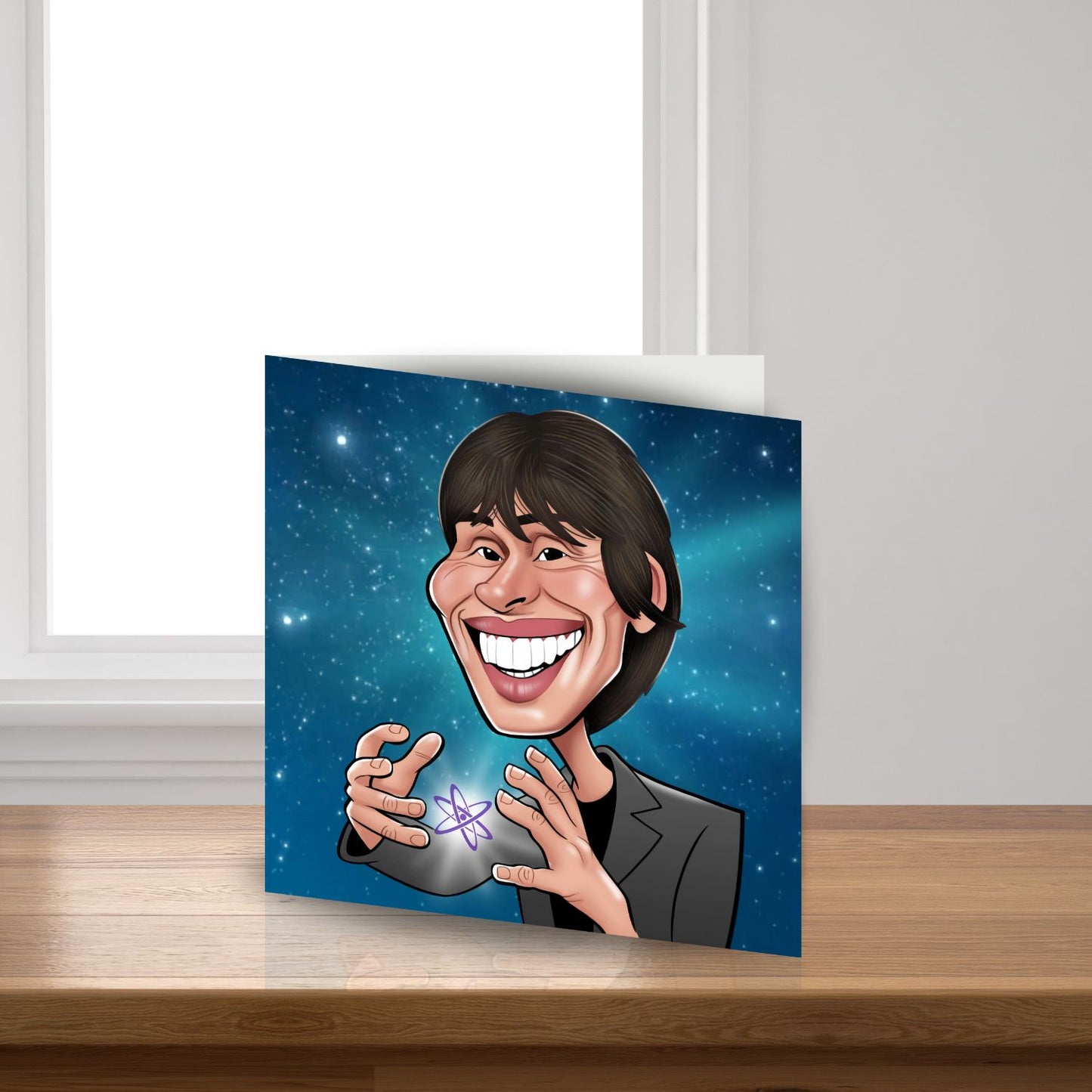 Brian Cox Birthday Greeting Sound Card Blank Inside