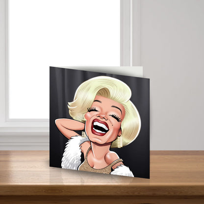 Marilyn Monroe Birthday Greeting Sound Card Blank Inside