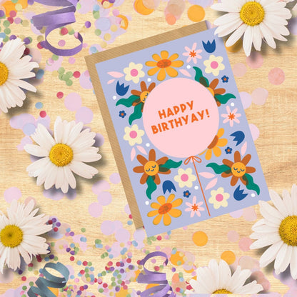 Scribbler Happy Birthyay! Happy Fun Time Fun Birthday Card