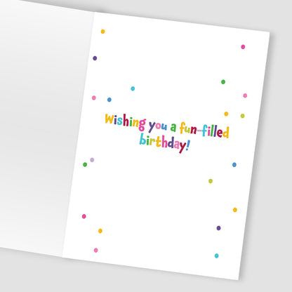 Boys 3rd Birthday 3 Yippee! Fun Kids Tattoo Cheeta Childrens Birthday Card