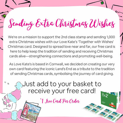 Tabitha Corbett 'Together With Wishes' Christmas Card - Love Kate's #1000heartsandhomes Christmas Campaign