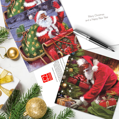 Box of 16 British Heart Foundation Charity Christmas Cards