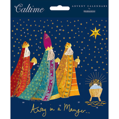 The Three Kings Advent Calendar Christmas Card