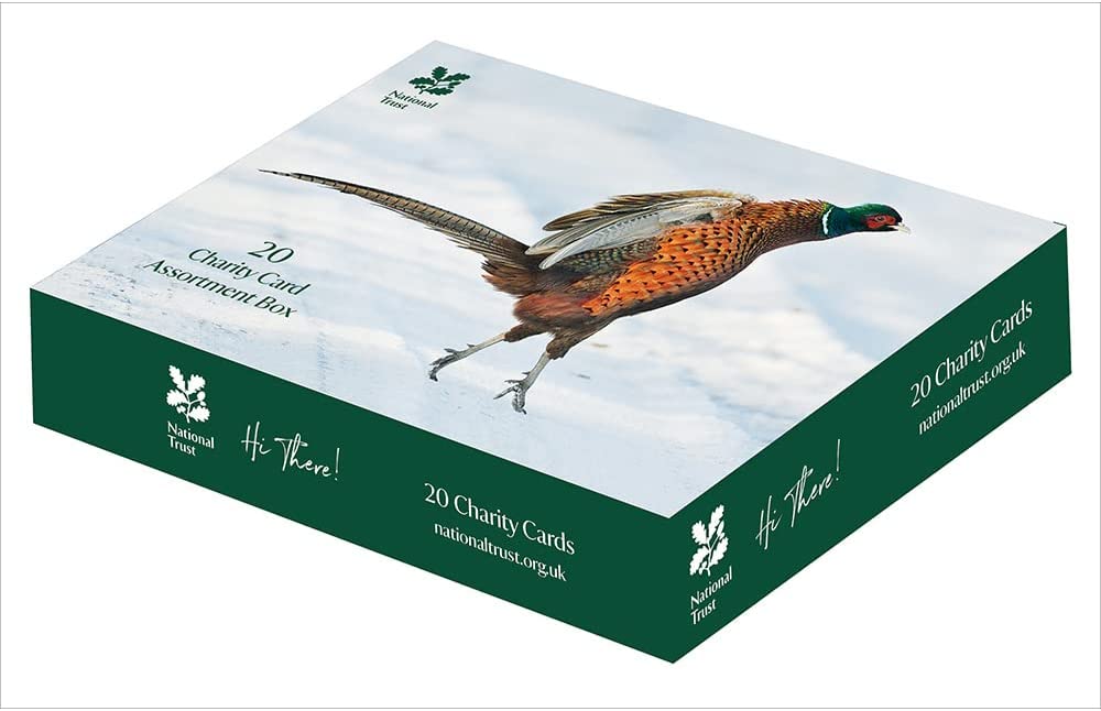 Box of 20 National Trust Birds & Wildlife Charity Christmas Cards