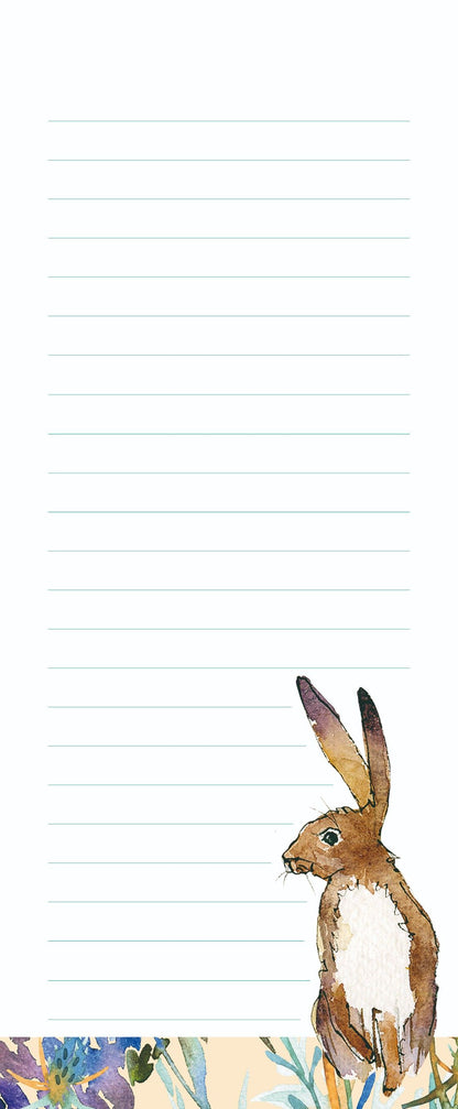 Gifted Stationery Kissing Hares Magnetic Shopping List