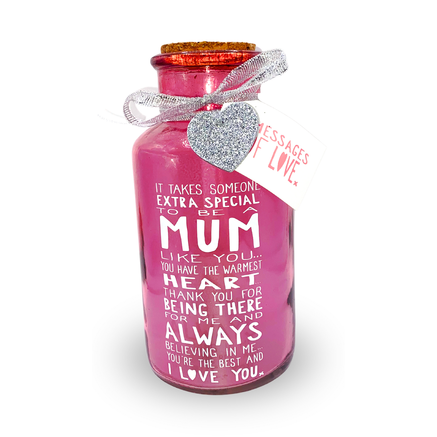 Special Mum Light Up Jar Messages Of Love Gift Range