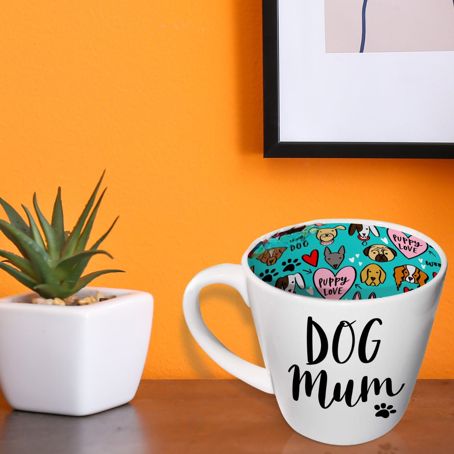 Inside Out Dog Mum Novelty Mug In Gift Box