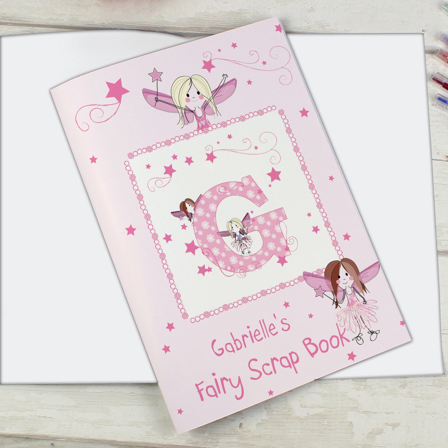 Personalised Fairy - A4 Scrapbook - Personalise It!