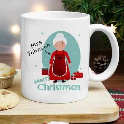 Personalised Mrs Claus Mug - Personalise It!