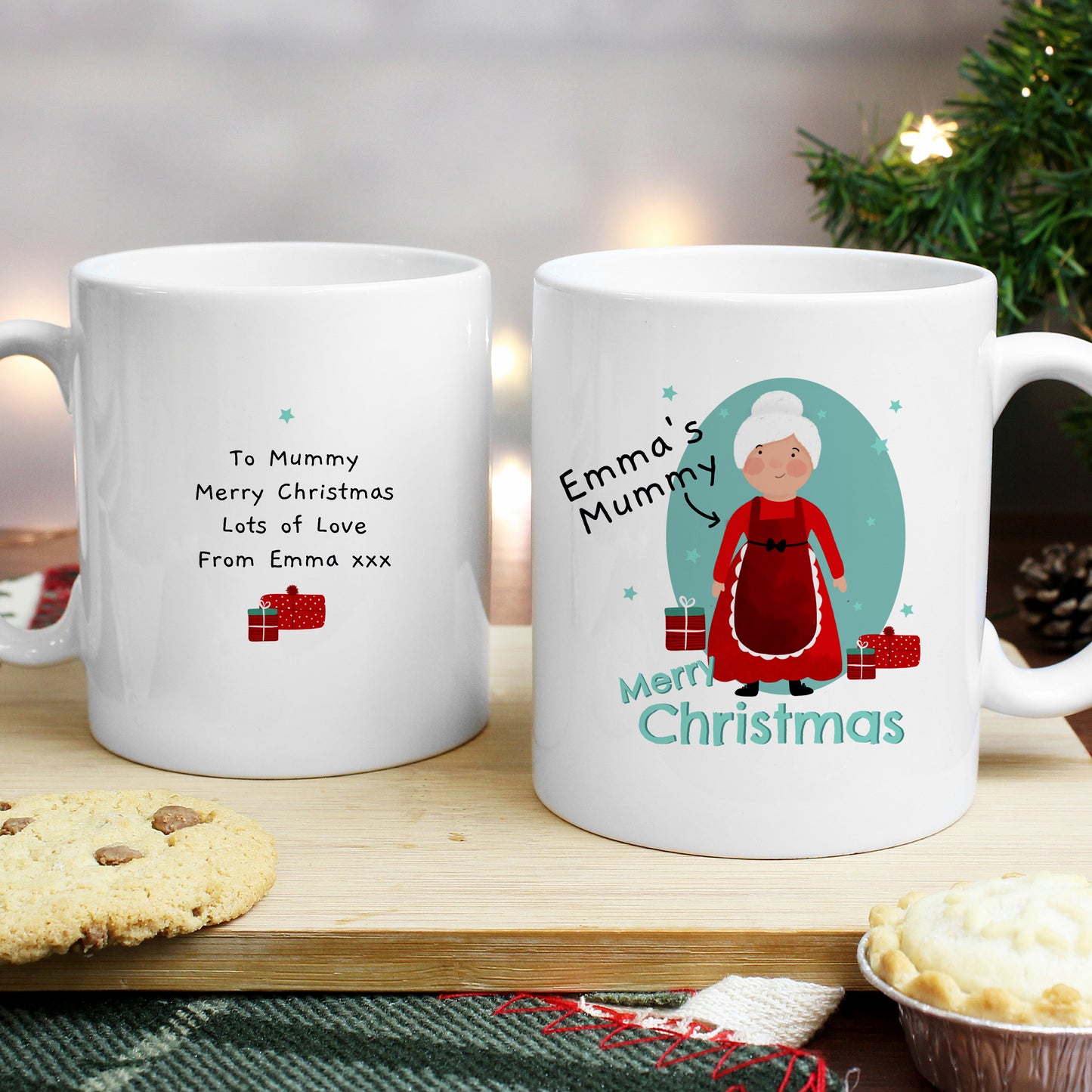 Personalised Mrs Claus Mug - Personalise It!