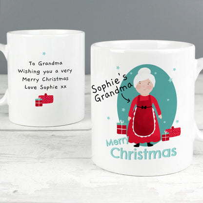 Personalised Mrs Claus Mug - Personalise It!