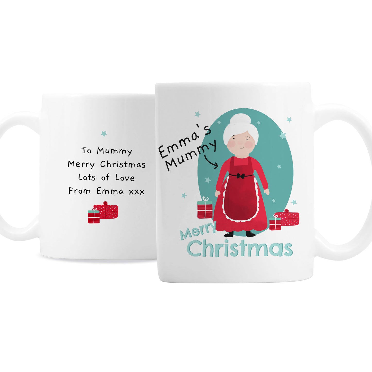 Personalised Mrs Claus Mug - Personalise It!