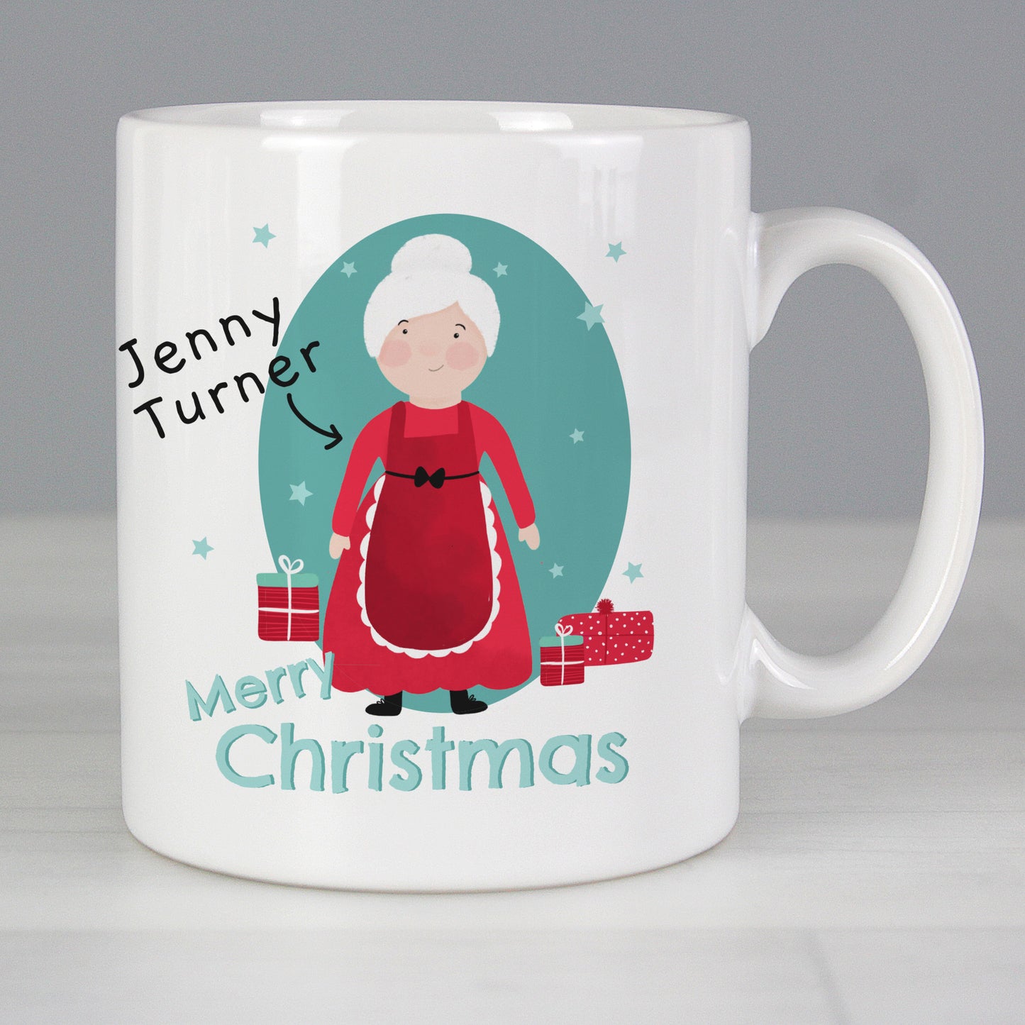 Personalised Mrs Claus Mug - Personalise It!