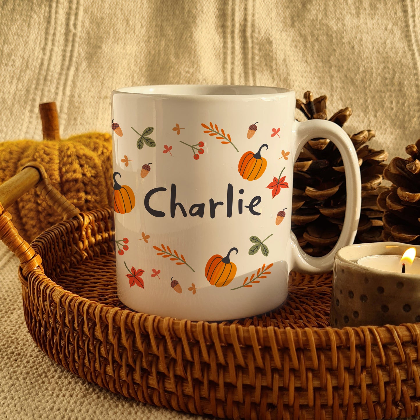 Personalised Pumpkin Mug - Personalise It!