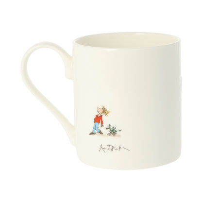 Quentin Blake Time Spent Reading Bone China Mug