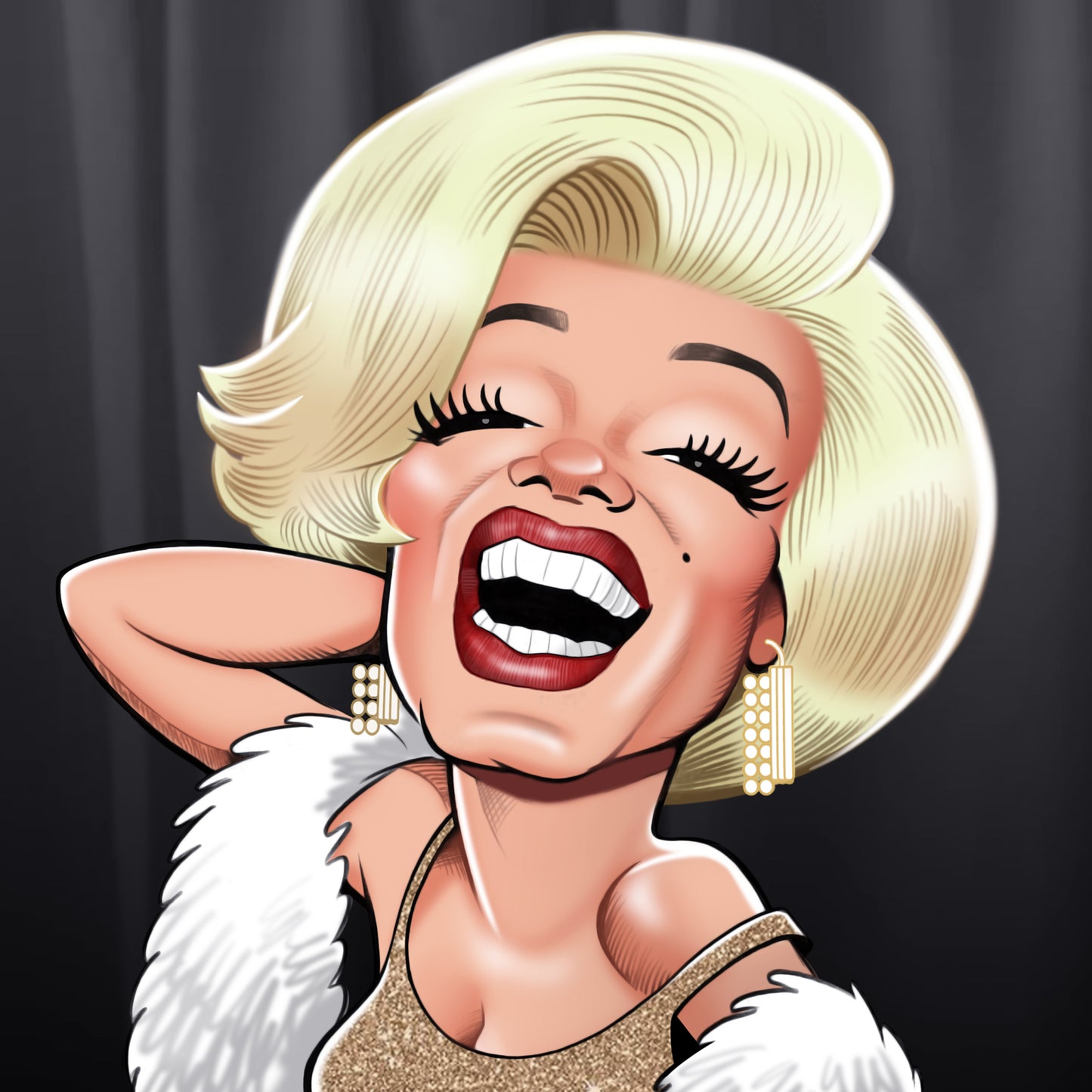 Marilyn Monroe Birthday Greeting Sound Card Blank Inside