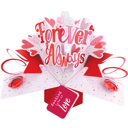 Forever & Always Pop Up Greeting Card Choice Of Cards