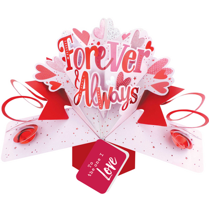 Forever & Always Pop Up Greeting Card Choice Of Cards