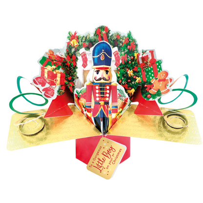 The Nutcracker Pop Up Christmas Greeting Card Friends & Family