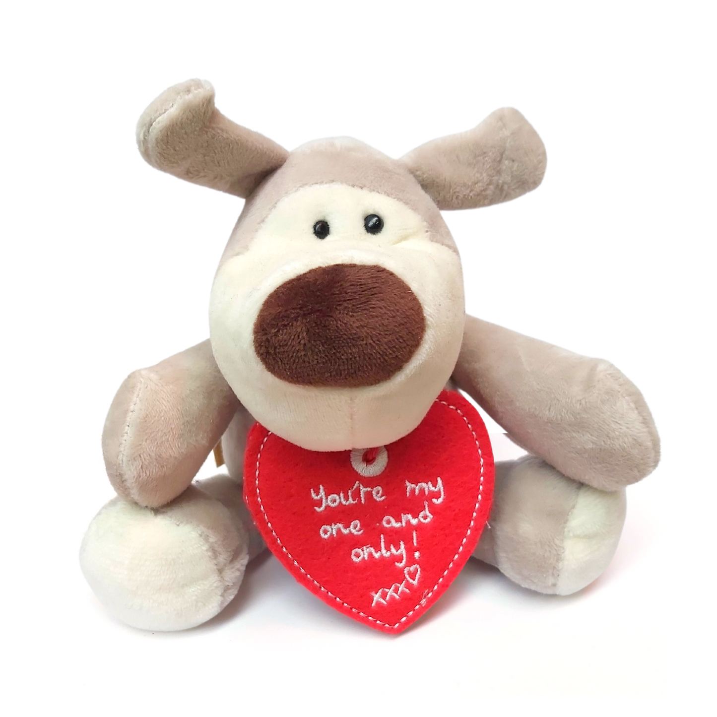 Boofle You're My One & Only 5" Sitting Lamboa Dog Plush