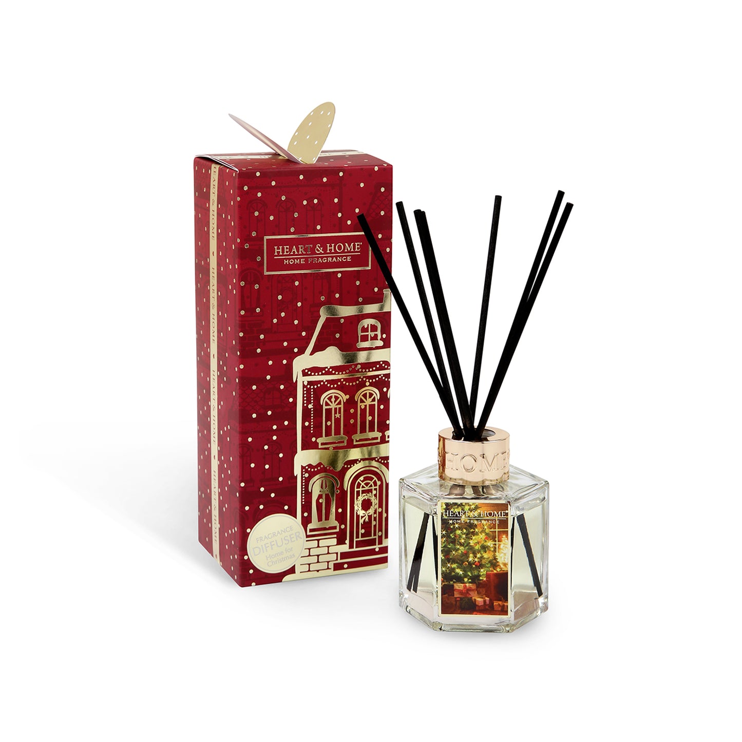 Heart & Home Gift Home For Christmas Fragrance Reed Diffuser 70ml