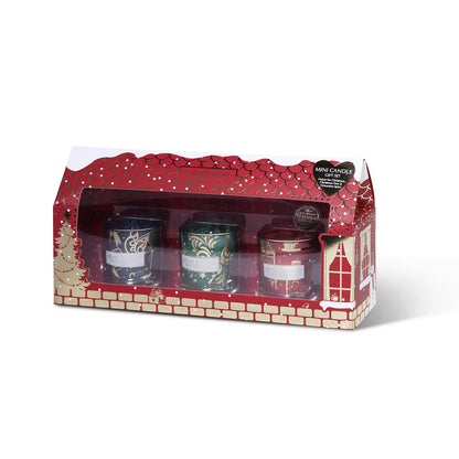 Heart & Home Mini Scented Candle Collection Christmas Gift Set